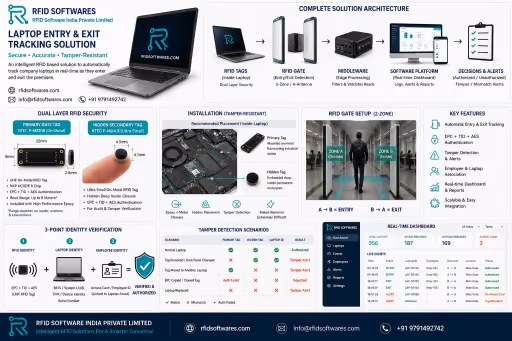 Robust corporate laptop tracking and asset management solution