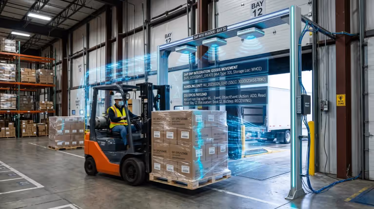 SAP RFID integration solution for seamless automation