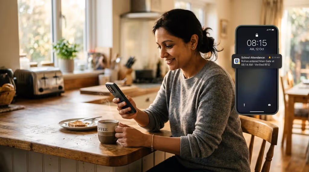 Instant Parent SMS & WhatsApp Entry/Exit Notifications Instant Parent SMS & WhatsApp Entry/Exit Notifications