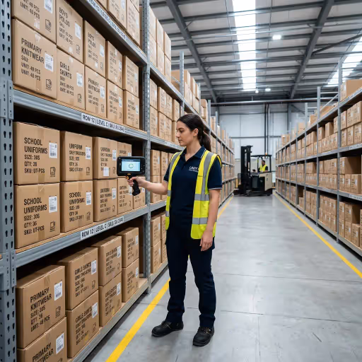 Syncing warehouse data for schooltime solutions