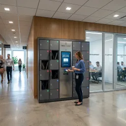 Smart locker utilizing RFID technology for secure access