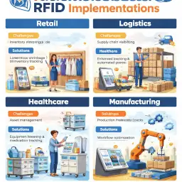 Infographic showcasing successful RFID implementations
