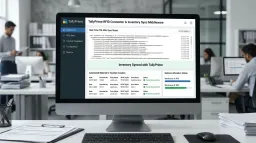 XML HTTP POST Port 9000 connector interface auto-posting stock vouchers to TallyPrime