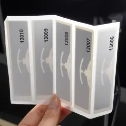Long range 860-960MHz Alien H3 passive UHF RFID wet inlay windscreen label sticker for vehicle windshield access