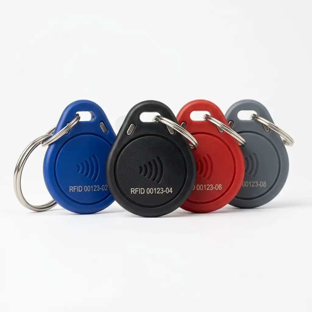 Waterproof ABS NFC key fob keychain for convenient access