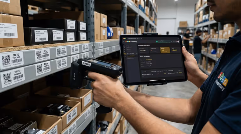 Zoho Inventory RFID integration for efficient asset tracking