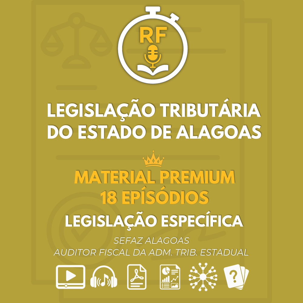 LEGISLAÇÃO TRIBUTÁRIA ESTADUAL DE ALAGOAS