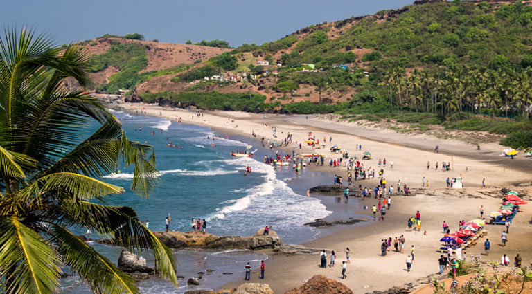 Her de 5 beste strendene i Goa