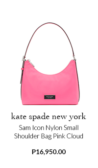 Kate Spade New York Sam Icon Small Nylon Shoulder Bag - Pink Cloud