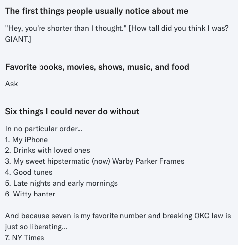 Conversation screenshot
