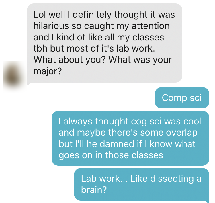 Conversation screenshot