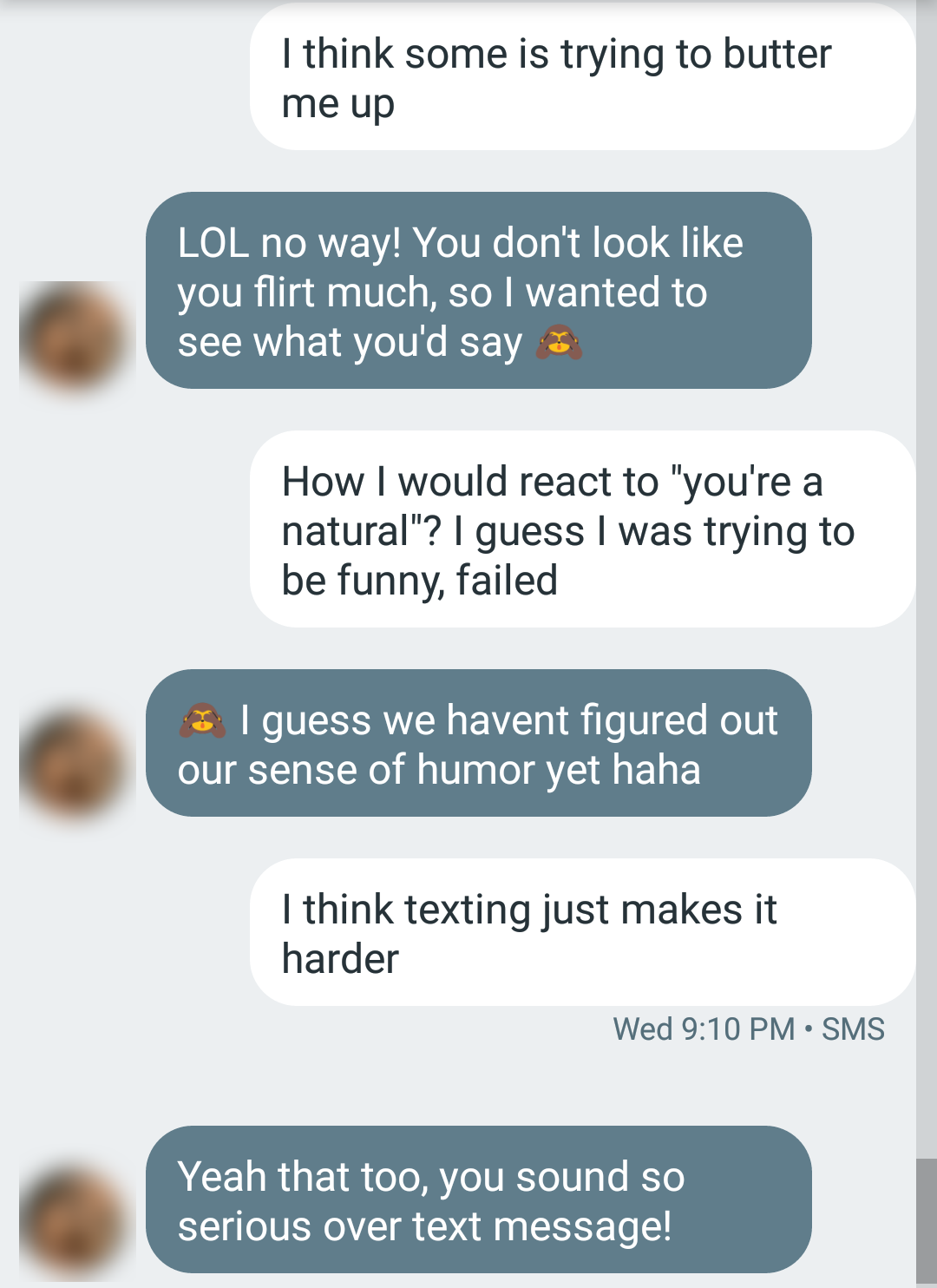 Conversation screenshot