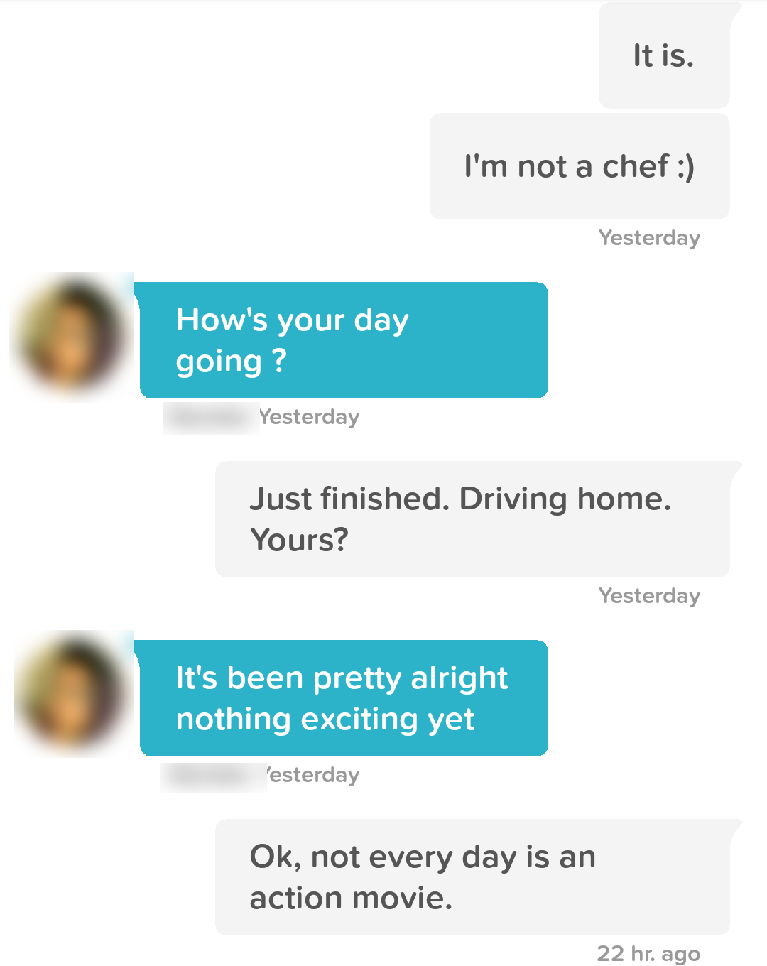 Conversation screenshot