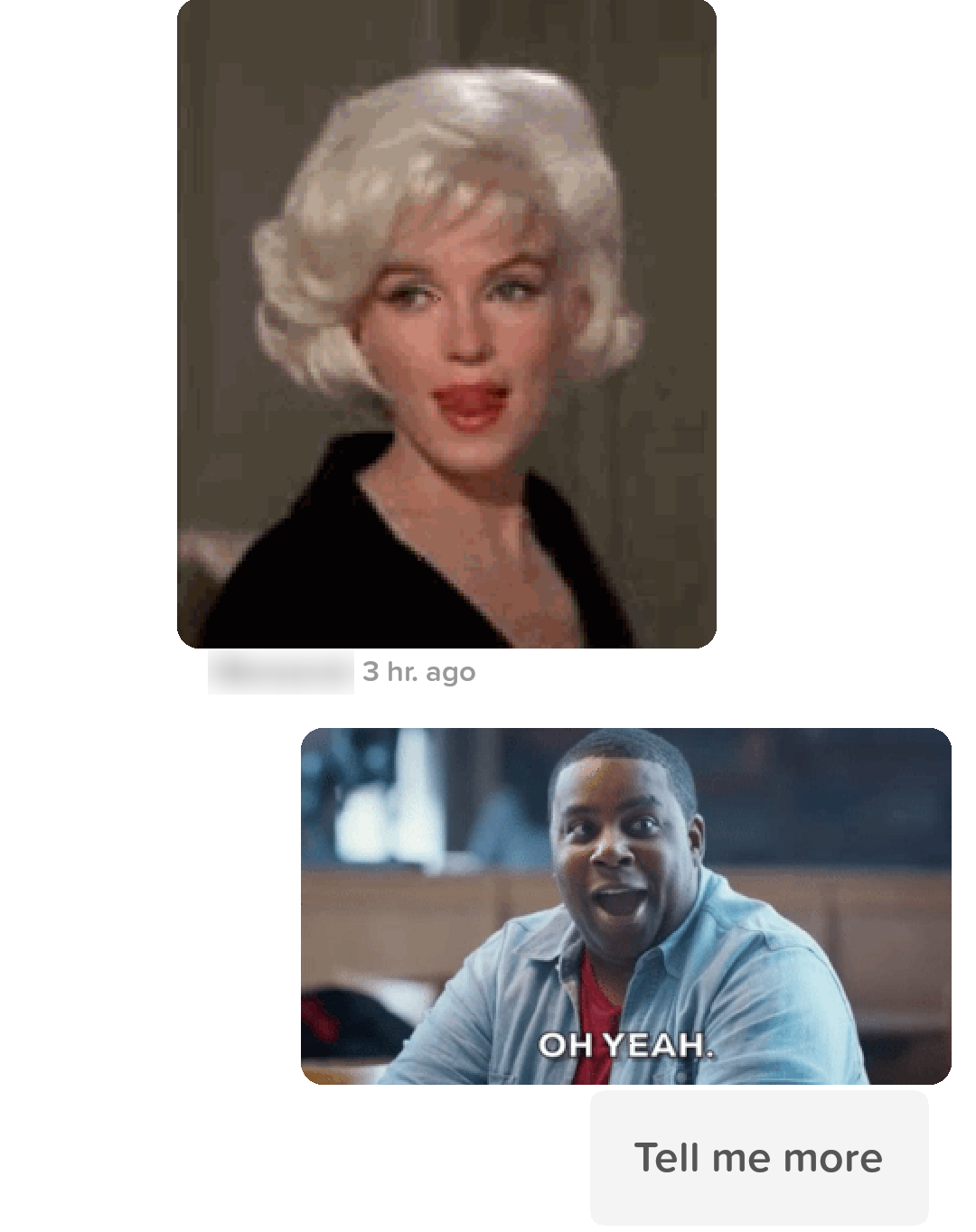 Conversation screenshot