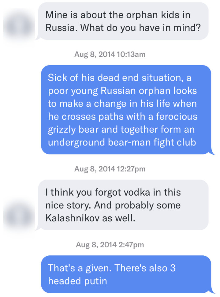Conversation screenshot