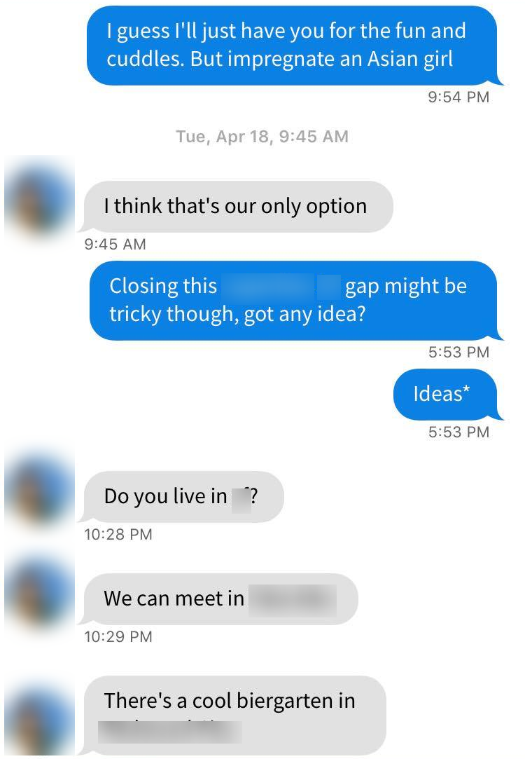 Conversation screenshot