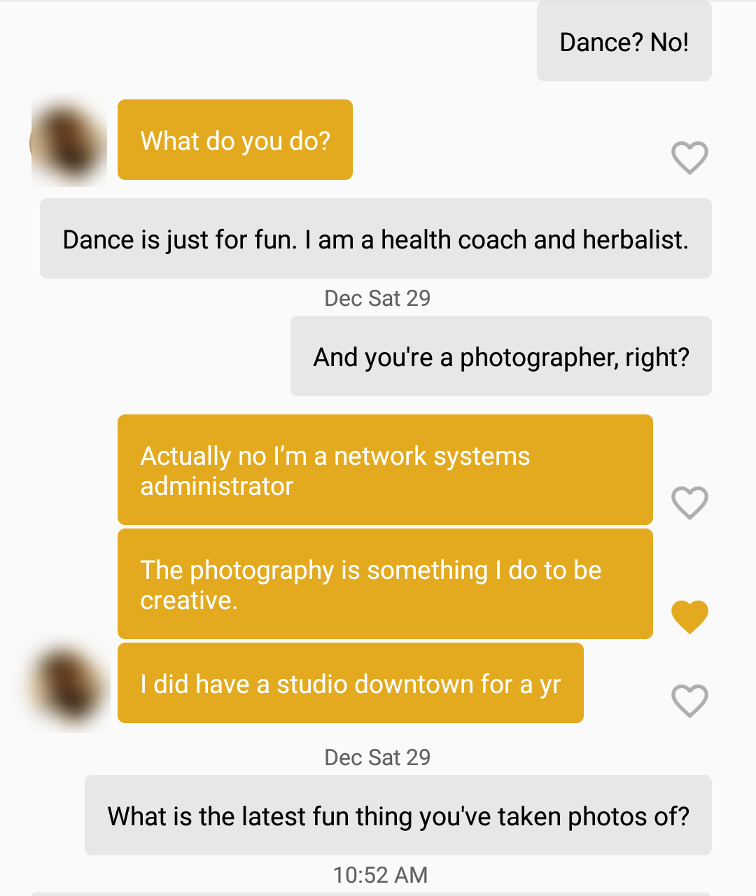 Conversation screenshot