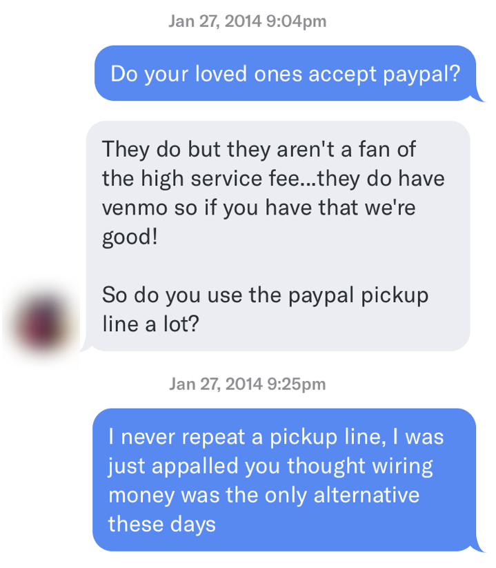Conversation screenshot