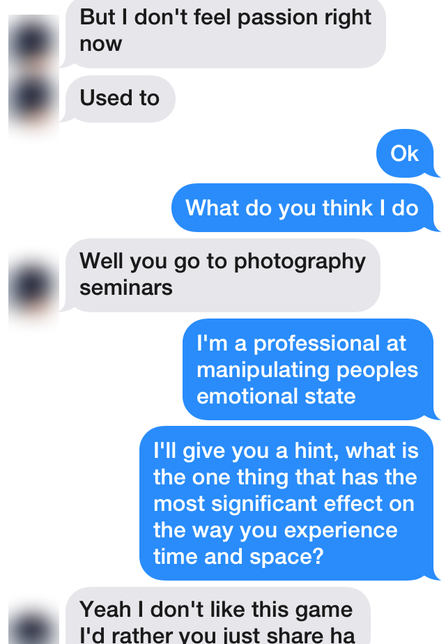Conversation screenshot