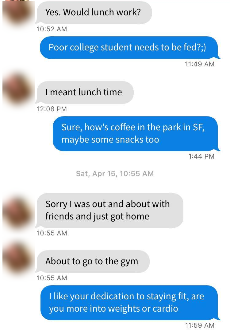 Conversation screenshot
