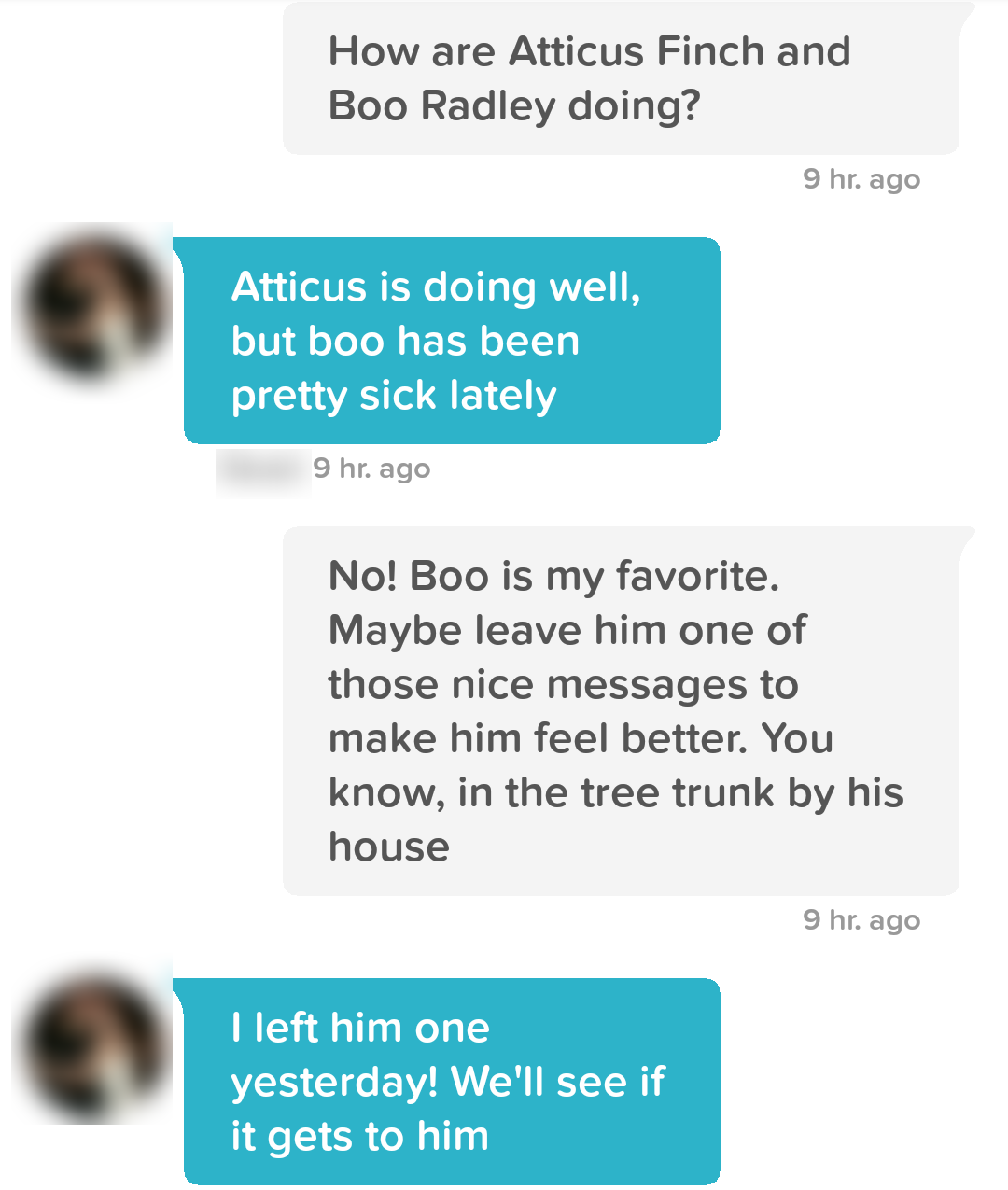 Conversation screenshot