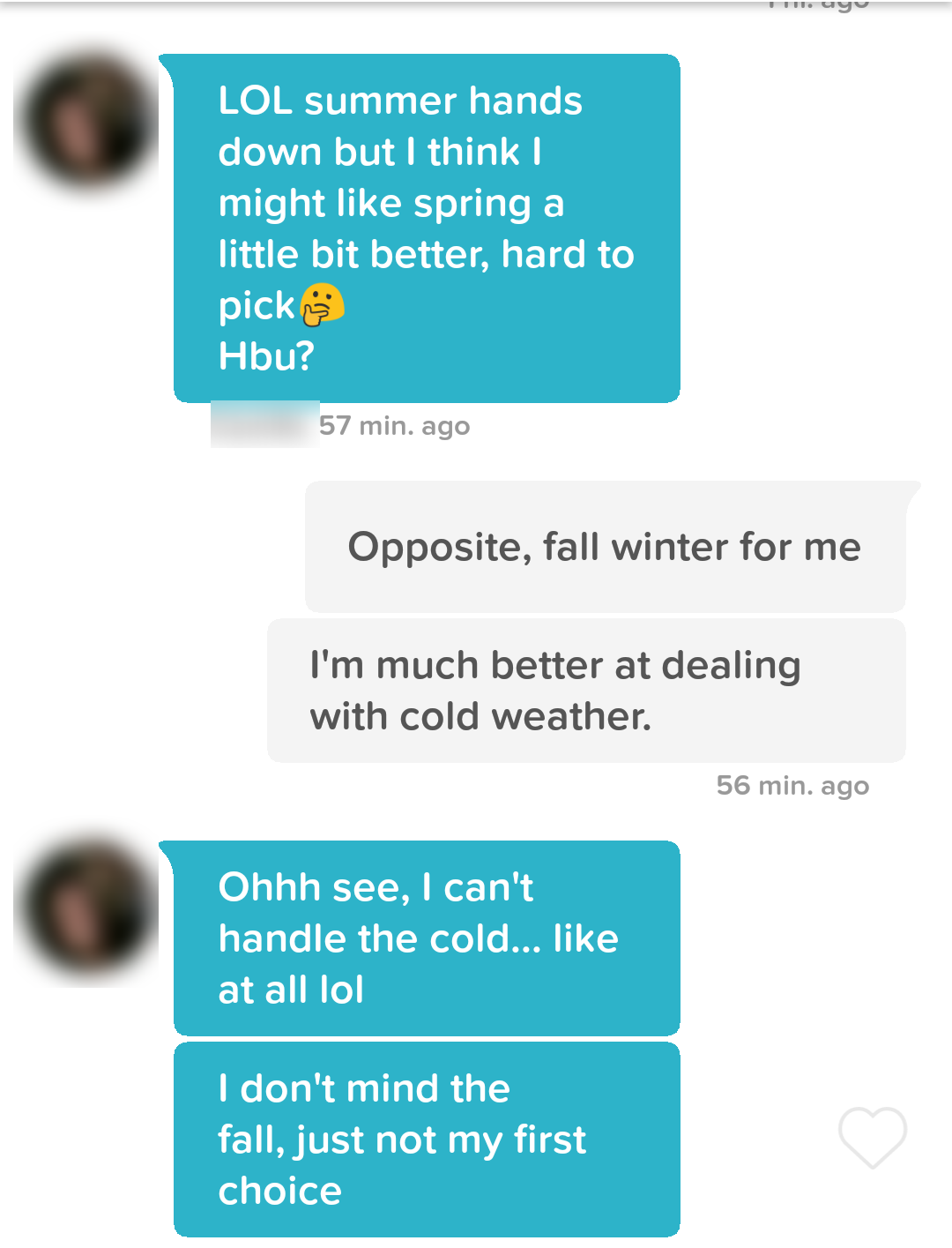Conversation screenshot