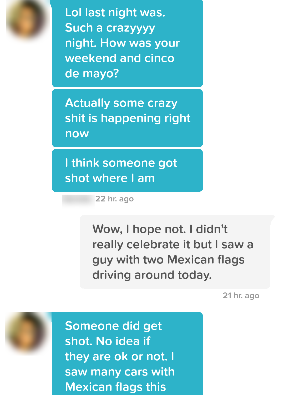 Conversation screenshot