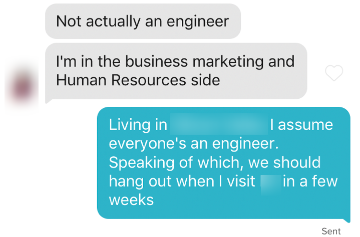 Conversation screenshot