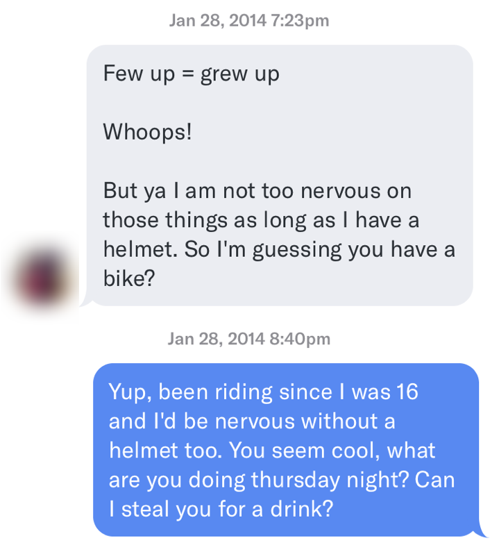 Conversation screenshot