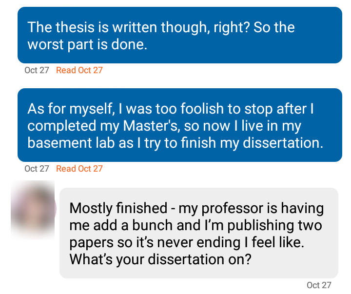 Conversation screenshot
