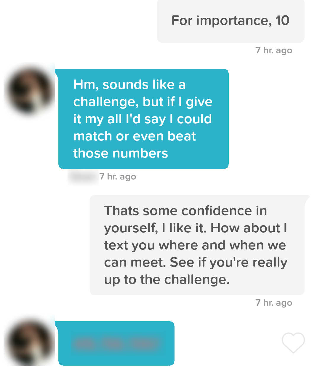 Conversation screenshot