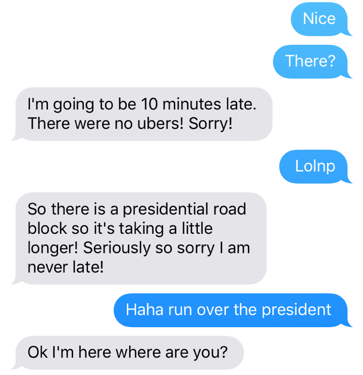 Conversation screenshot