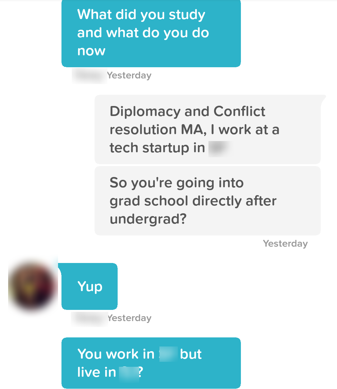 Conversation screenshot