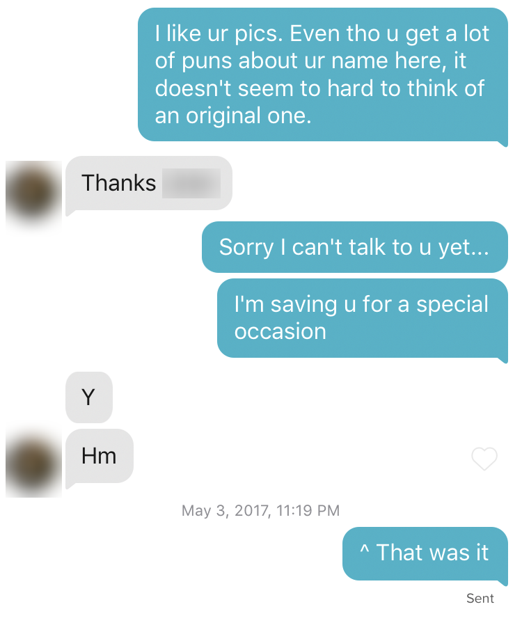 Conversation screenshot