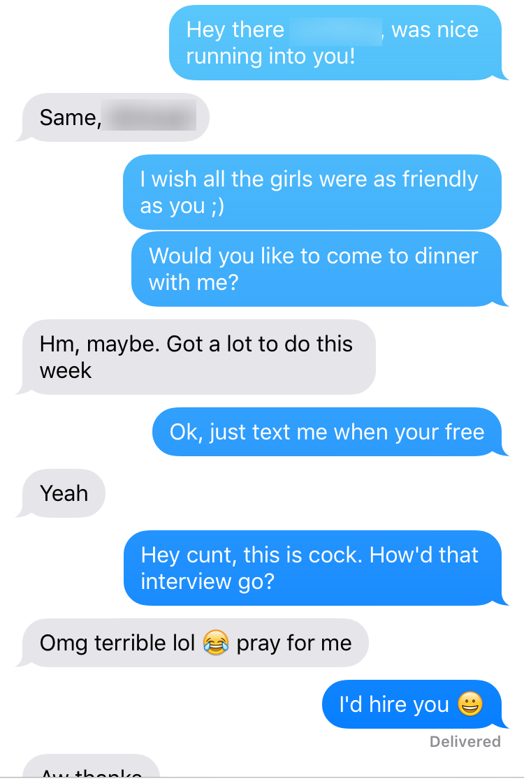 Conversation screenshot