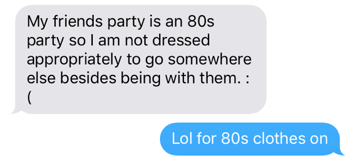 Conversation screenshot