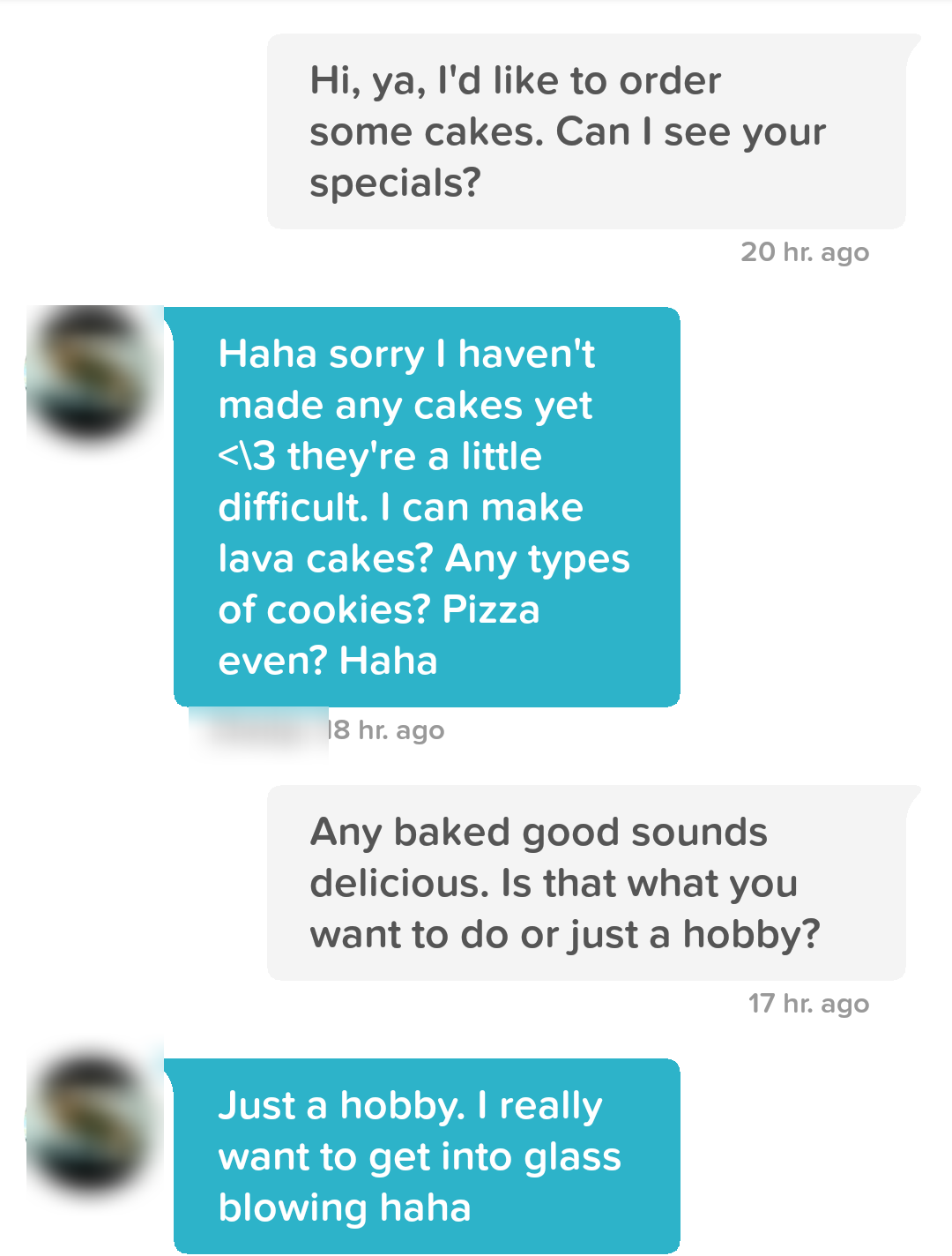 Conversation screenshot