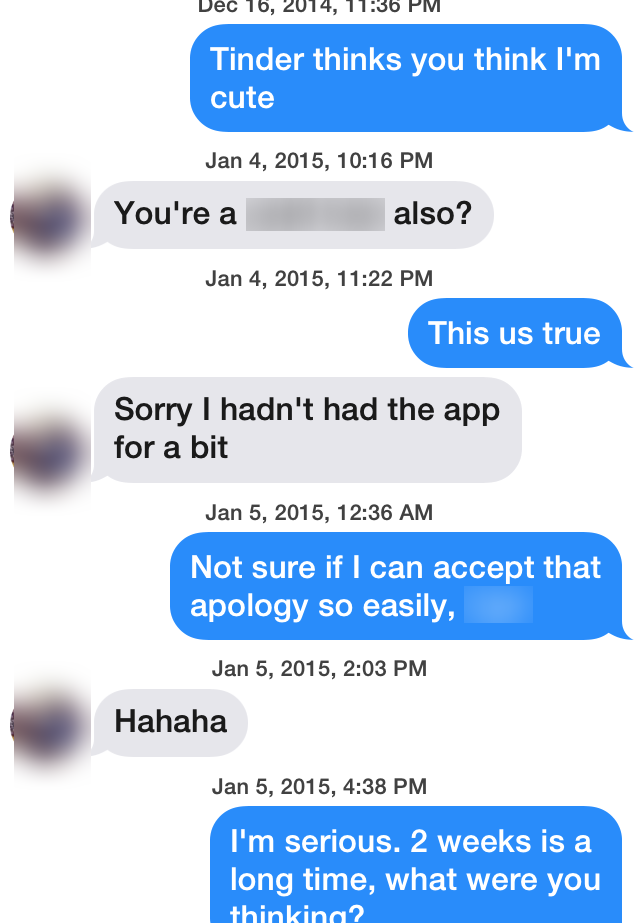 Conversation screenshot