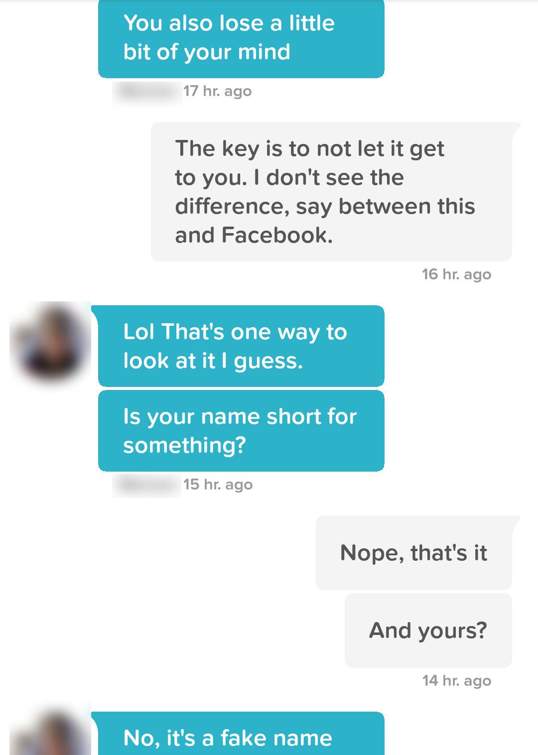 Conversation screenshot