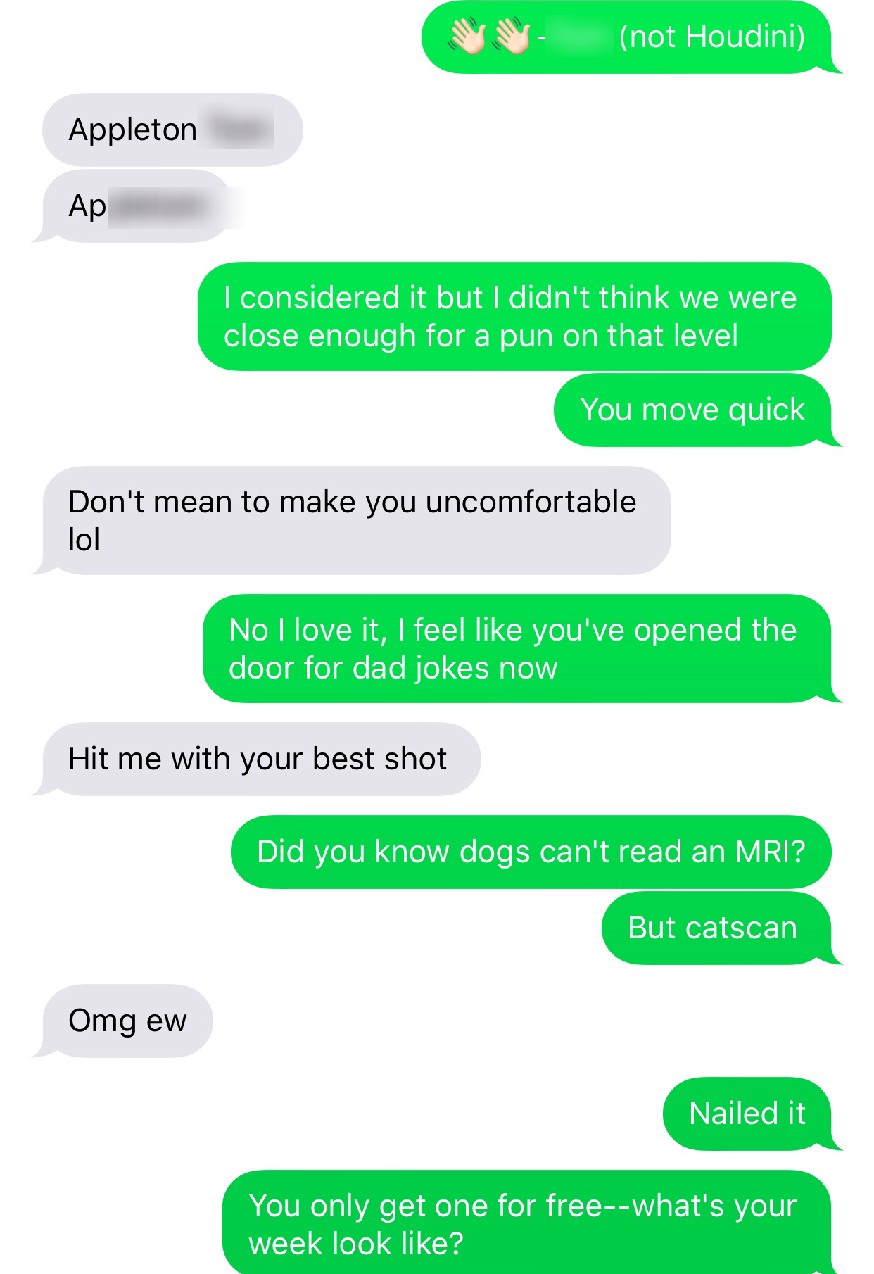 Conversation screenshot