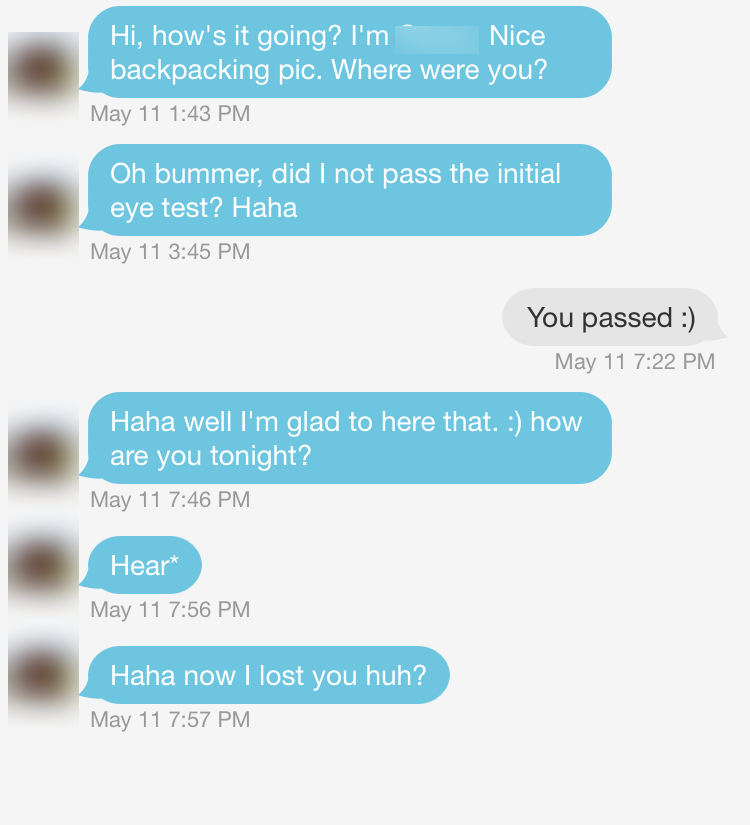 Conversation screenshot