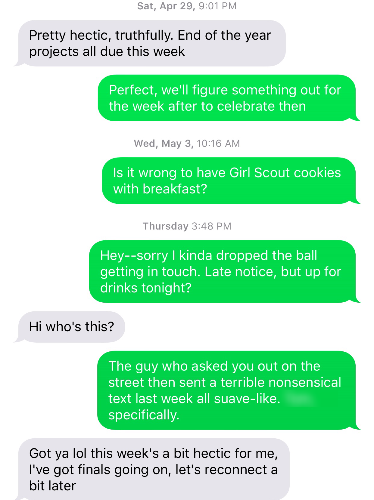 Conversation screenshot