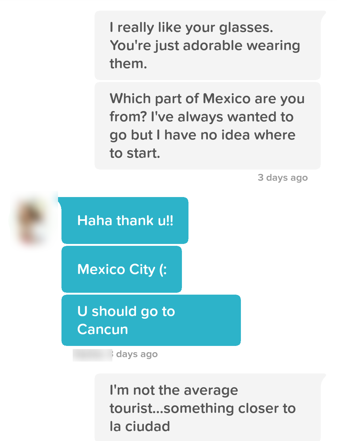 Conversation screenshot