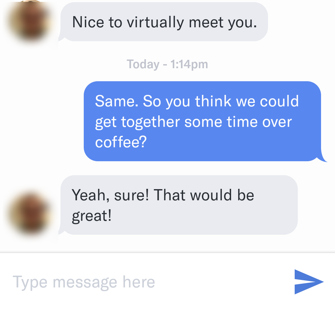 Conversation screenshot