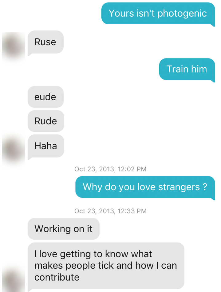 Conversation screenshot