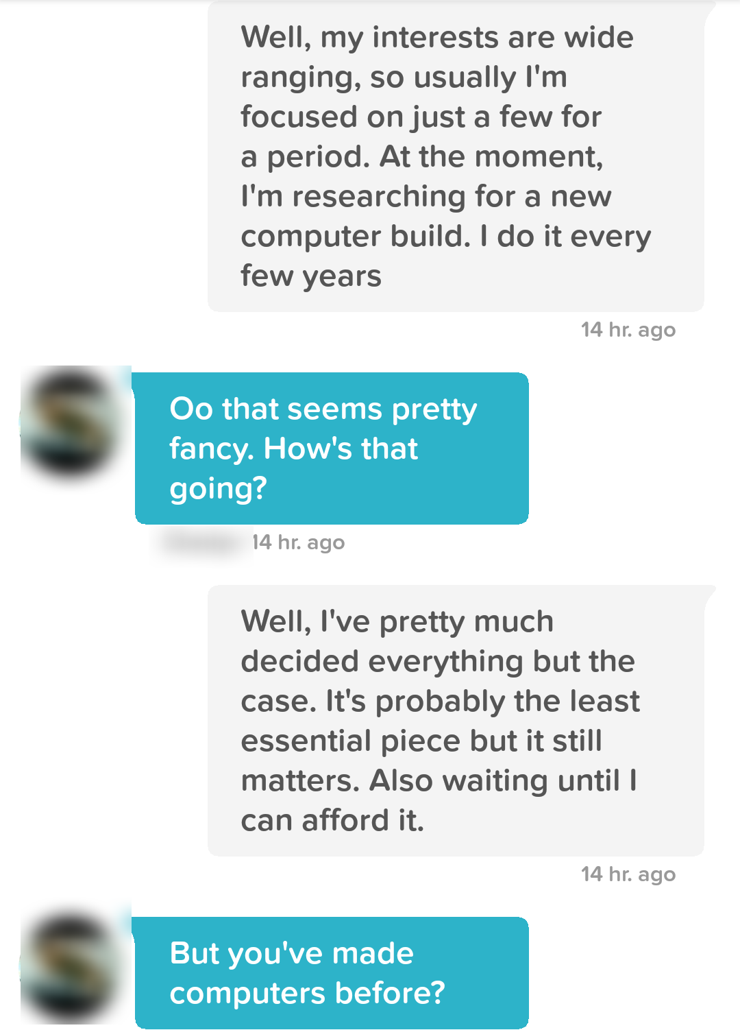 Conversation screenshot