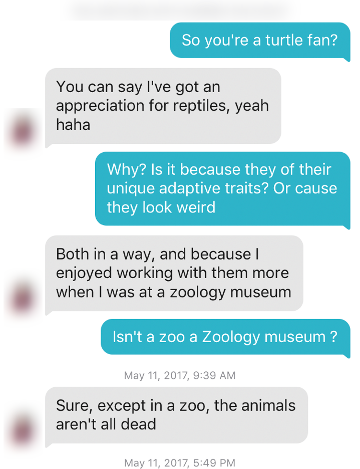 Conversation screenshot