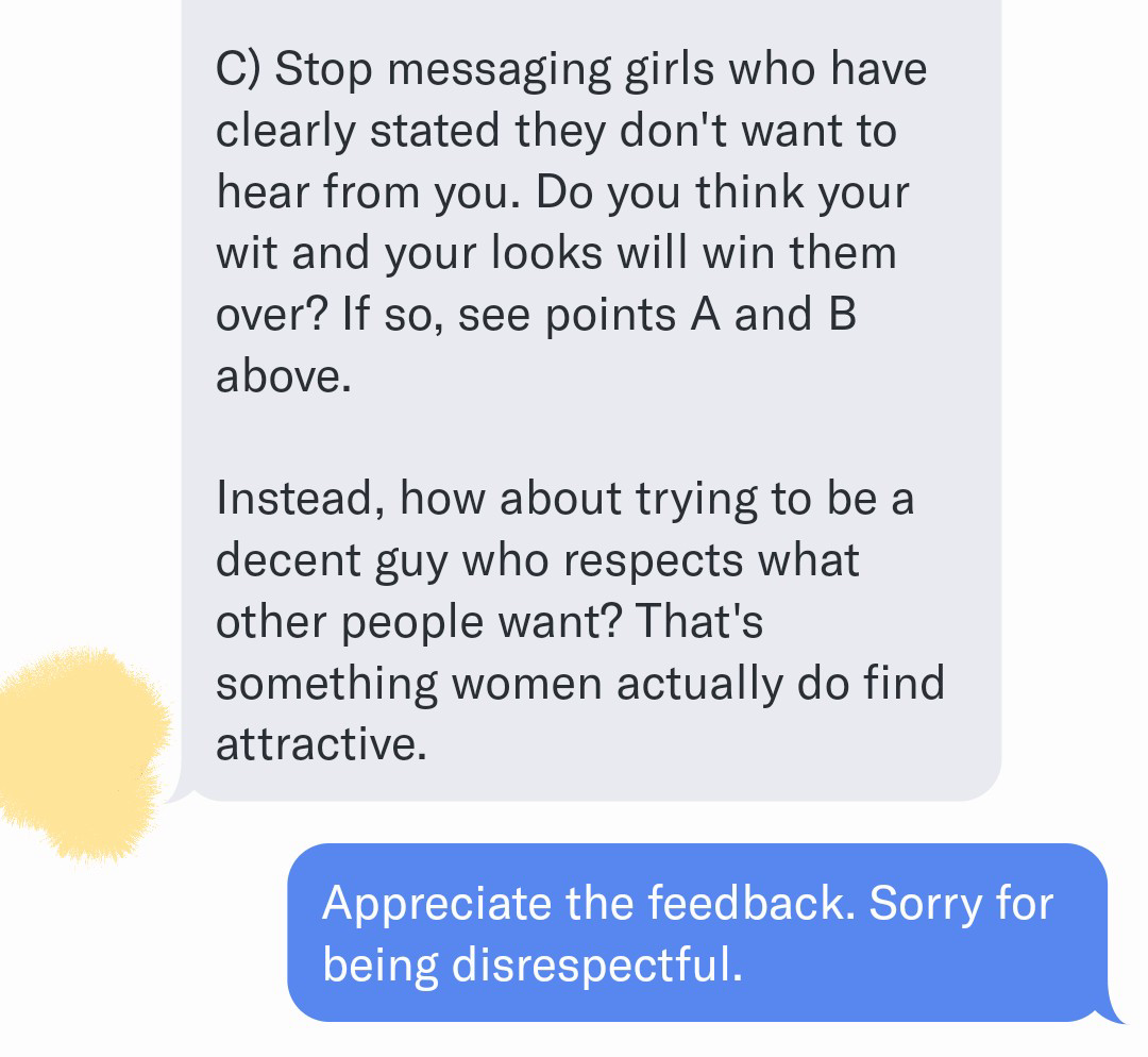 Conversation screenshot