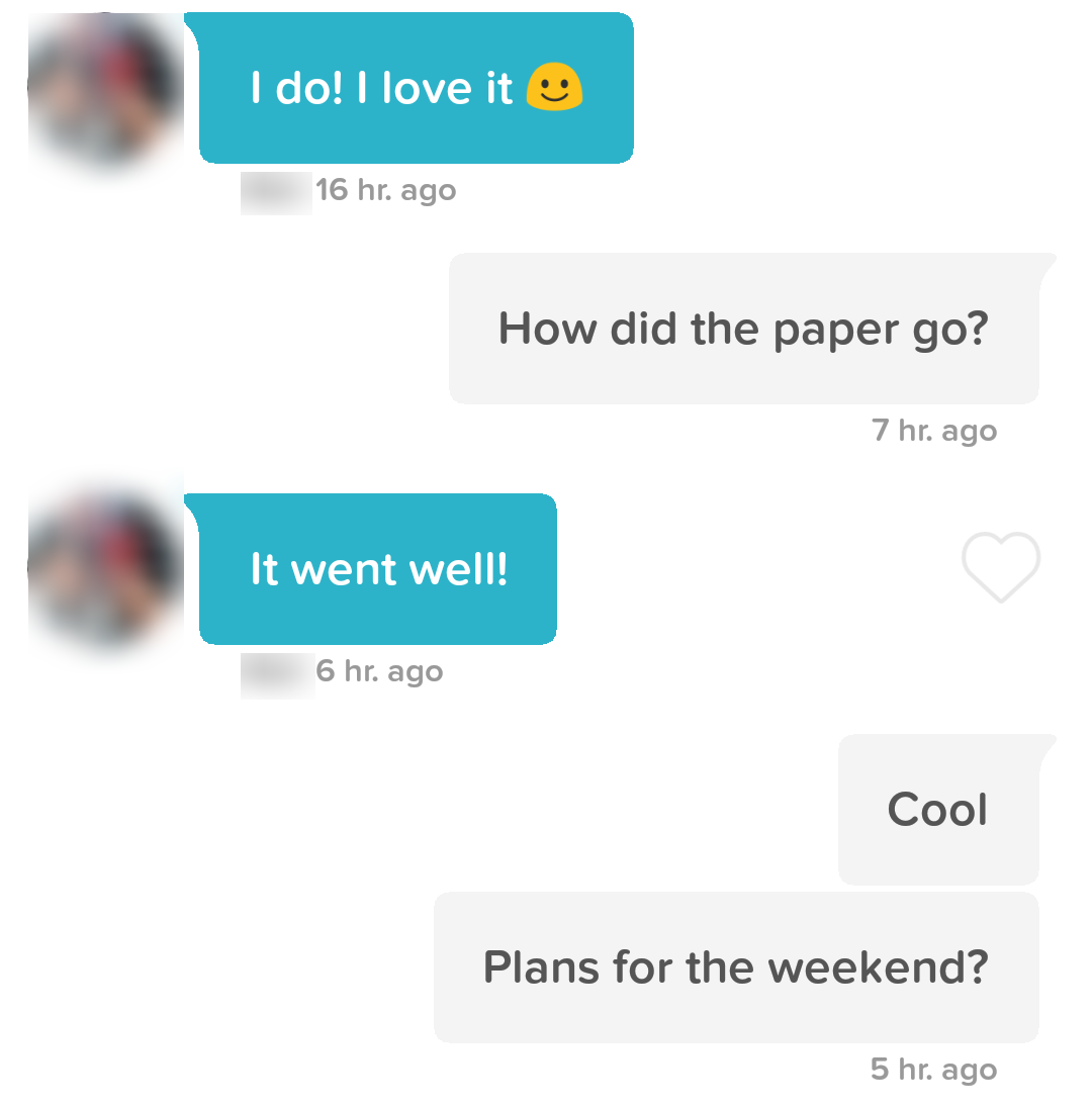 Conversation screenshot