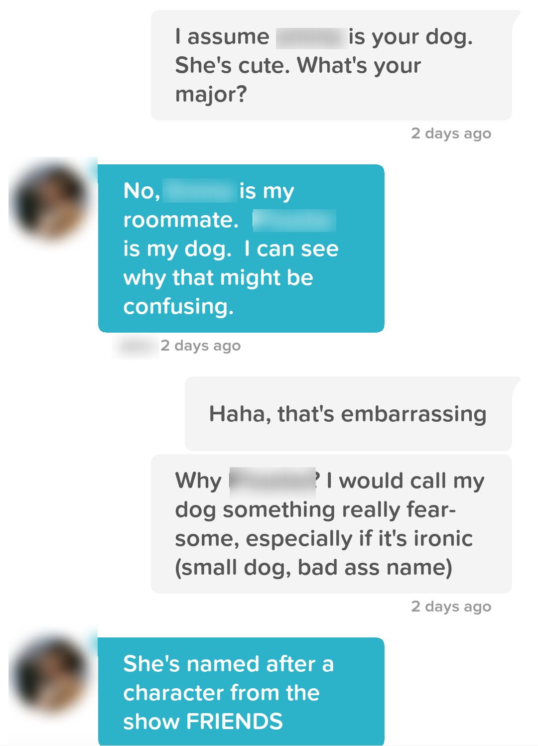 Conversation screenshot